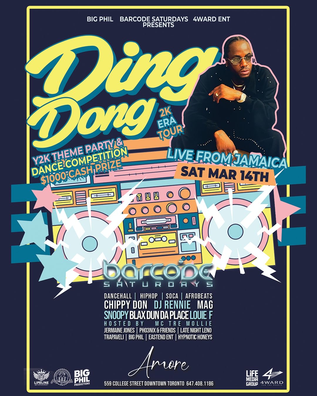Ding Dong 2K Era Tour flyer