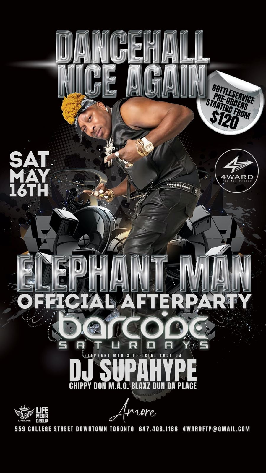 Dancehall Nice Again — Elephant Man Official Afterparty flyer