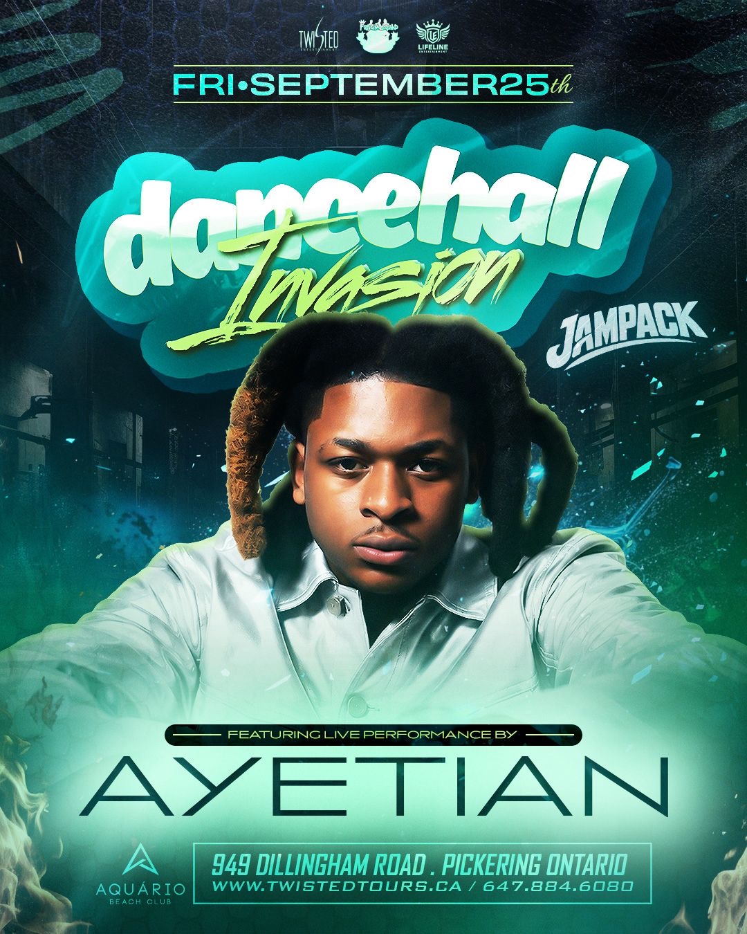 Dancehall Invasion flyer